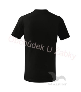 Dětské tričko Classic - krátký rukáv - barva černá