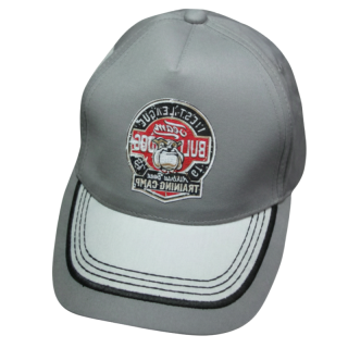 obvod 52- Chlapecká kšiltovka  - BULLDOG - šedá barva