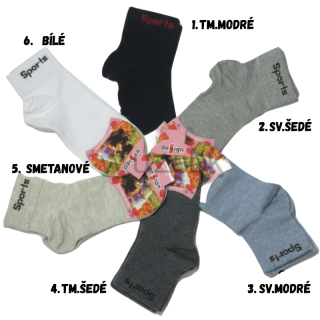 Design Socks Dětské ponožky - střední výška