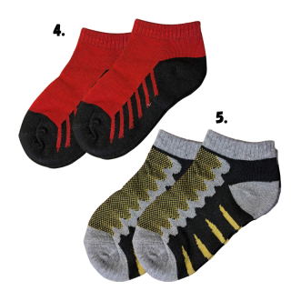 Chlapecké kotníčkové  ponožky s bambusem Pesail