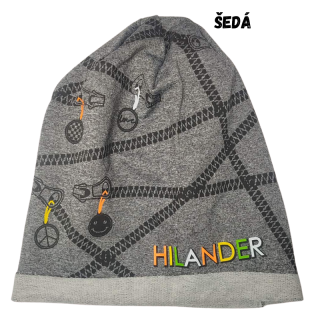 6-15 let-Dívčí  jarní/podzimní čepice - prodloužená