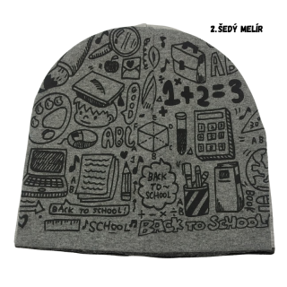 3-8 let-Chlapecká jarní/podzimní čepice 