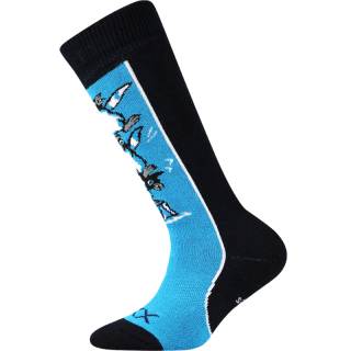 Chlapecké froté podkolenky Voxx Fuski Boma - tm.modrá