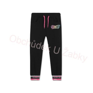 Dívčí tepláky tm.modré Kugo KK9911