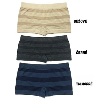 Dámské nohavičkové bezešvé melírované kalhotky Greenice