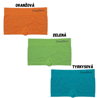 Dámské bezešvé(nohavičkové) kalhotky Greenice