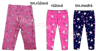 velikostní řada:98-128-Dívčí 3/4 legíny SEZON