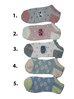 Dámské kotníčkové ponožky