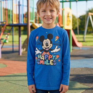 Setino Chlapecké tričko Mickey Mouse královsky modré