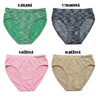 DÁMSKÉ BEZEŠVÉ KALHOTKY GREENICE 3486