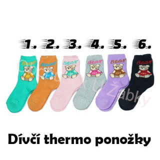 DÍVČÍ THERMO PONOŽKY Aura.Via GNV9105