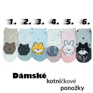 DÁMSKÉ KOTNÍČKOVÉ PONOŽKY Aura.Via NDP7005