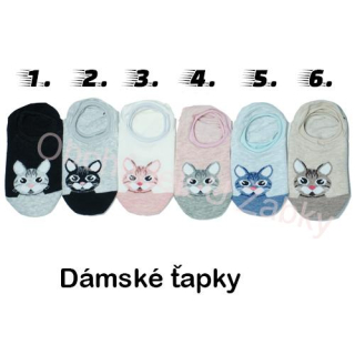 DÁMSKÉ PONOŽKY ŤAPKY Aura.Via NDD7132