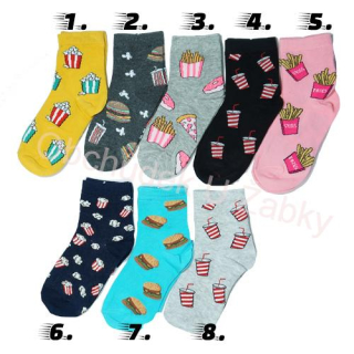 DÍVČÍ KLASICKÉ PONOŽKY Aura.Via GNZ7716