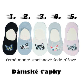 DÁMSKÉ PONOŽKY ŤAPKY Aura.Via NDD7163