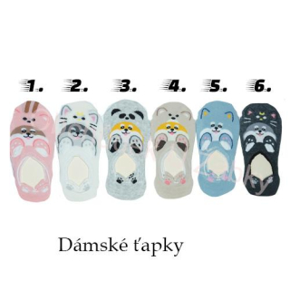 DÁMSKÉ PONOŽKY ŤAPKY Aura.Via NDD7169