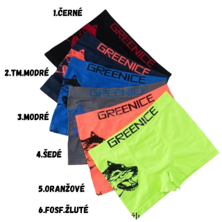 Pánské bezešvé trenkoslipy Greenice 4752
