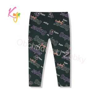 Dívčí 3/4 legíny černé Kugo FV6732