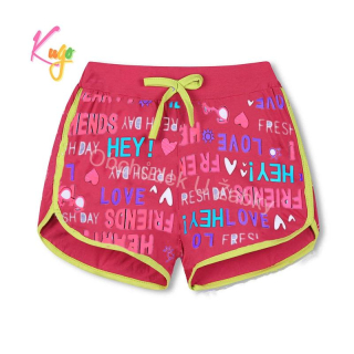 DÍVČÍ ŠORTKY růžové Kugo SD0386