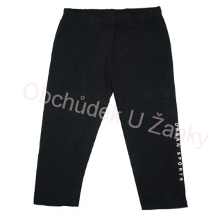 Dámské 3/4 legíny N-feel černé DZ-25