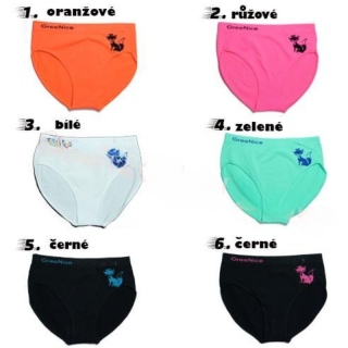 Dámské bezešvé kalhotky Greenice 6588