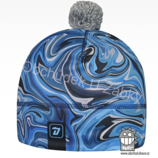 DĚTSKÁ ZIMNÍ ČEPICE modrá Flavio Dráče