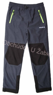 Chlapecké outdoorové kalhoty šedé Wolf T2453