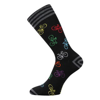 Voxx Obrázkové ponožky Depate Kola černé