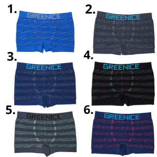 Pánské bezešvé trenkoslipy Greenice 4587