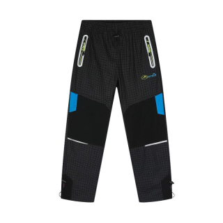 Chlapecké outdoorové kalhoty Kugo černá/šedá G9652