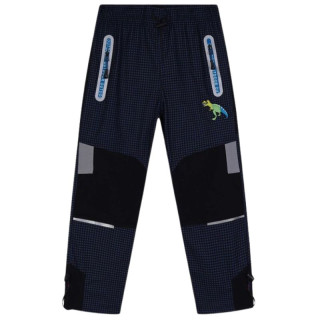 Chlapecké outdoorové kalhoty Kugo černé/modré G8860