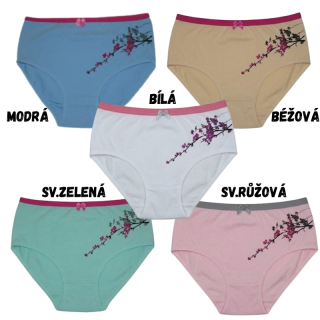 Dámské bavlněné spodní kalhotky - klasické Fannifen (Pesail)