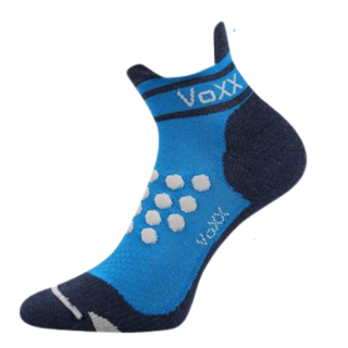 Dámské, pánské kompresní sportovní ponožky Voxx - střední výška - modrá