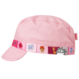 vel.52-54-cm-Dívčí kšiltovka Fidel - růžová barva