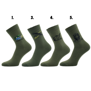 Pánské klasické obrázkové ponožky Aura.via