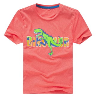 Chl.funkční tričko - krátký rukáv KUGO - oranžová barva