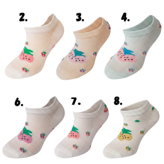 Dívčí bambusové kotníčkové ponožky Aura.Via