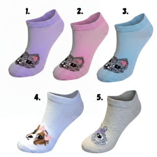 Dívčí kotníčkové ponožky Aura.Via