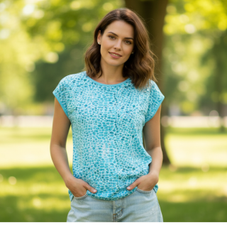 Dámské tričko Wolf D2222 sv.modré