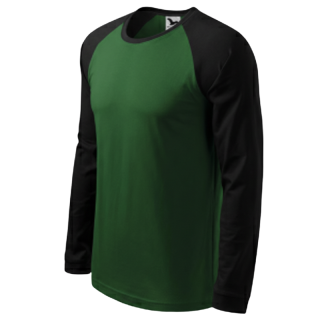 PÁNSKÉ TRIČKO zelené Malfini Street LS