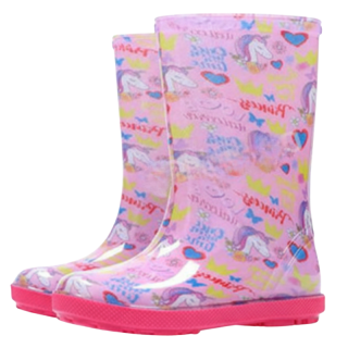 DÍVČÍ HOLÍNKY Demar Hawai Print jednorožec fialová/růžová