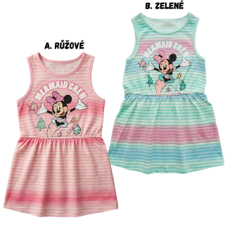 DÍVČÍ ŠATY Minnie Disney EV1050