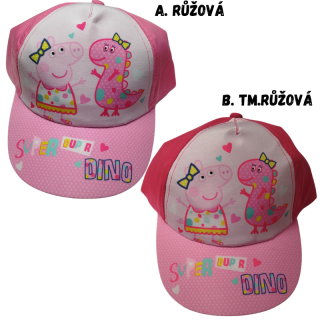 Dívčí kšiltovka Peppa Pig Disney 0349