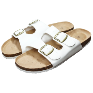 DÁMSKÉ PANTOFLE korkové slonová kost Listar B888