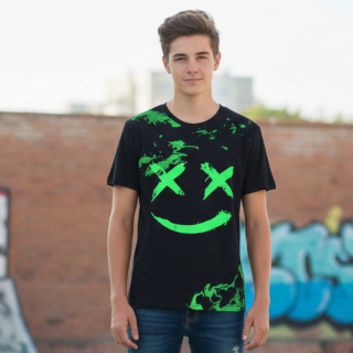 CHLAPECKÉ TRIČKO tm.modré Kugo FC0379