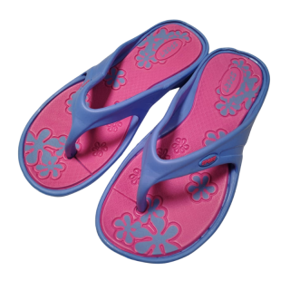 Gumové žabky dámské růžová/modrá Listar LT1606