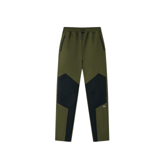 Chlapecké SOFTSHELLOVÉ KALHOTY ZATEPLENÉ khaki Wolf B2592