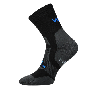 Ponožky zimní vlněné černé Granit Fuski Boma