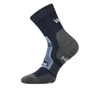 Ponožky zimní vlněné tm.modré Granit Fuski Boma