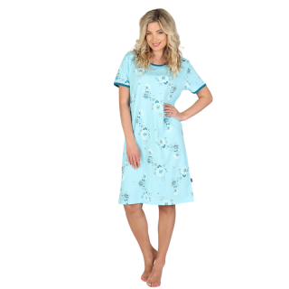 DÁMSKÁ NOČNÍ KOŠILE modrá P ADRI Evona